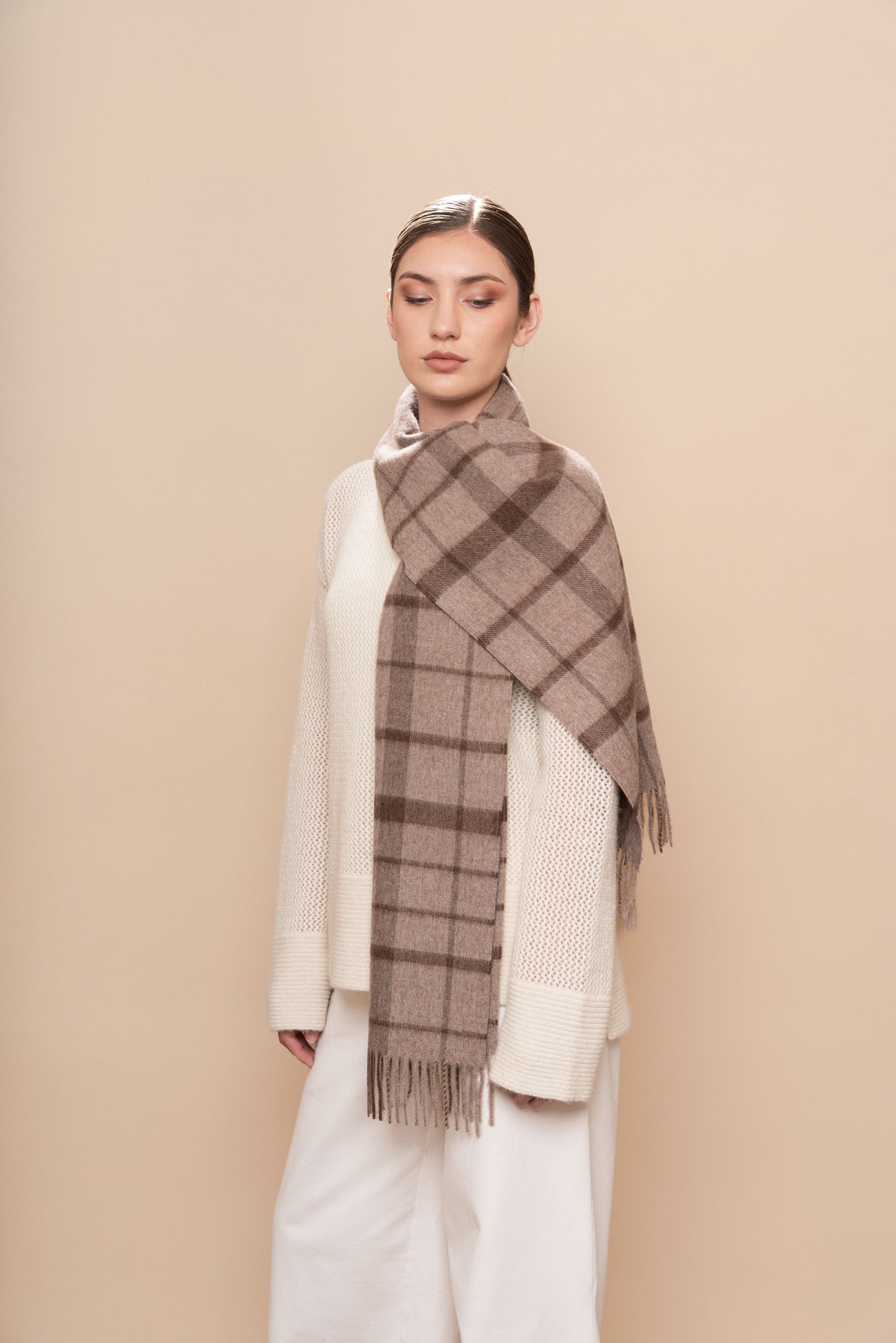 Essence Eco Plaid Scarf